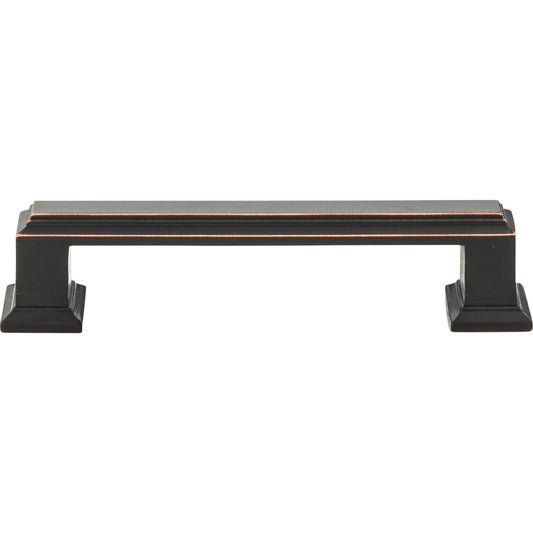 ATLAS 435-VB Sutton Place 3 3/4" Center to Center Bar Pull - Venetian Bronze