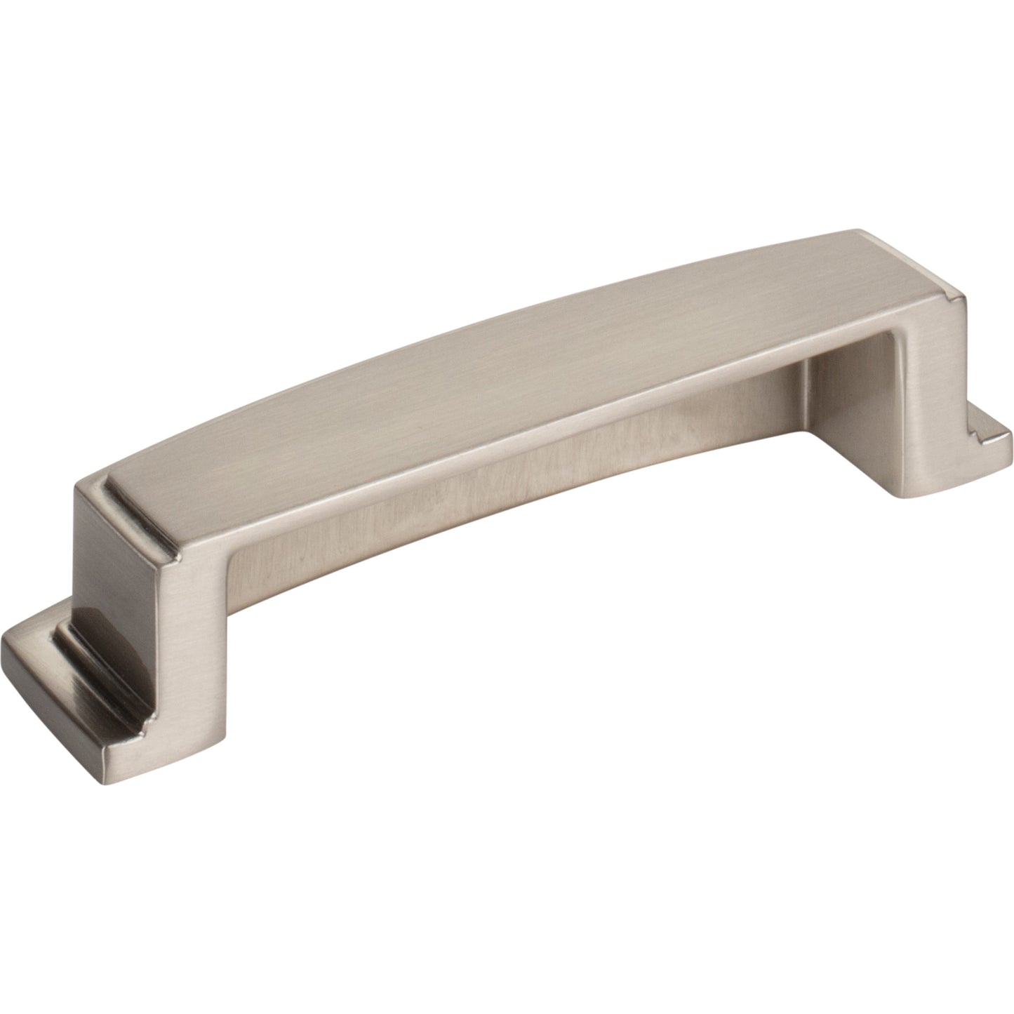 JEFFREY ALEXANDER 141-96SN Renzo 96 mm Center-to-Center Cup/Bin Pull - Satin Nickel