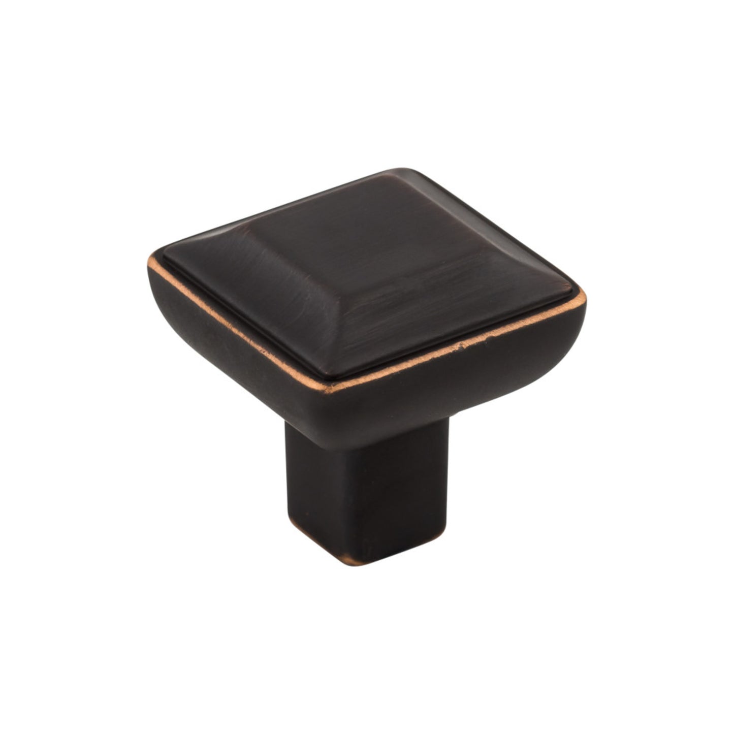 TOP KNOBS TK671UM Podium 1 1/8" Length Square Knob - Umbrio