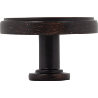 JEFFREY ALEXANDER 171L-DBAC Richard 1-3/4" Diameter Round Knob - Brushed Oil Rubbed Bronze
