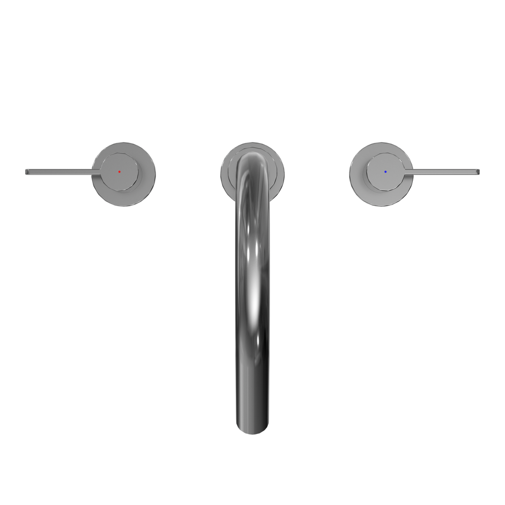 TOTO TBG11201UA#CP Gf Two Lever Handle Deck-Mount Roman Tub Filler Trim - Polished Chrome