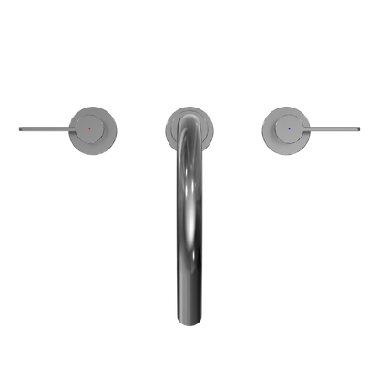 TOTO TBG11201UA#CP Gf Two Lever Handle Deck-Mount Roman Tub Filler Trim - Polished Chrome