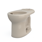 TOTO C775CEFG#03 Drake Round Tornado Flush Toilet Bowl With Cefiontect - Bone