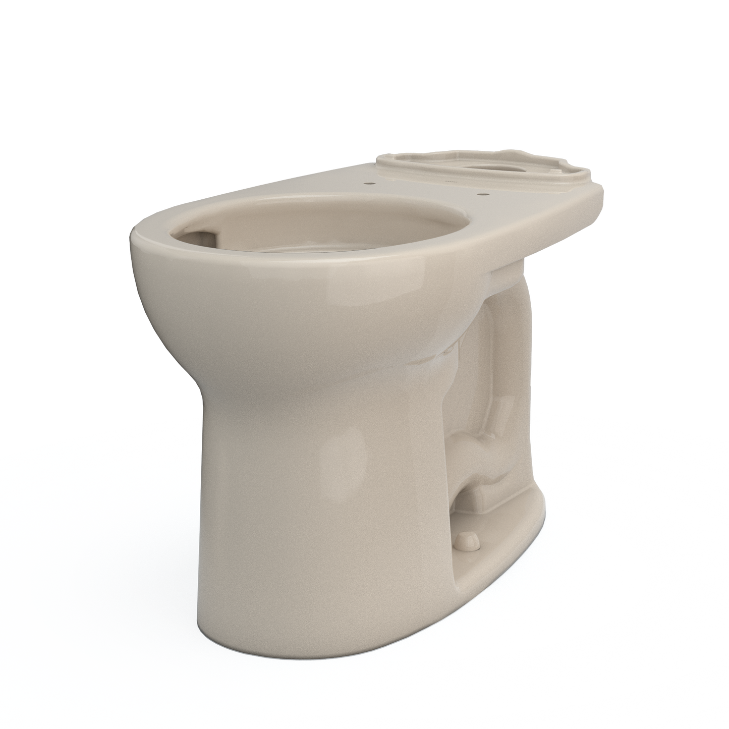 TOTO C775CEFG#03 Drake Round Tornado Flush Toilet Bowl With Cefiontect - Bone