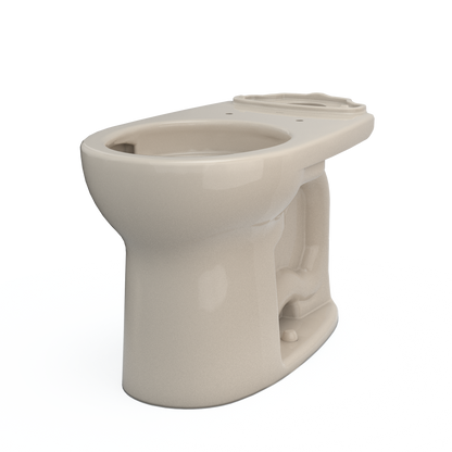 TOTO C775CEFG#03 Drake Round Tornado Flush Toilet Bowl With Cefiontect - Bone