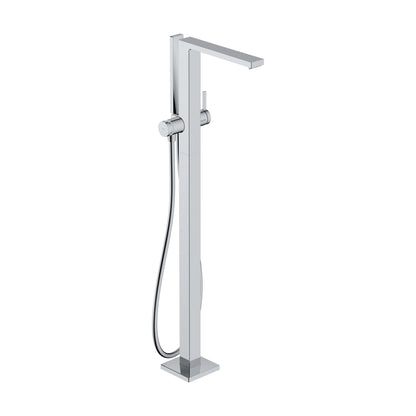 HANSGROHE 73445001 Tecturis E Freestanding Tub Filler with 1.75 GPM Handshower - Chrome