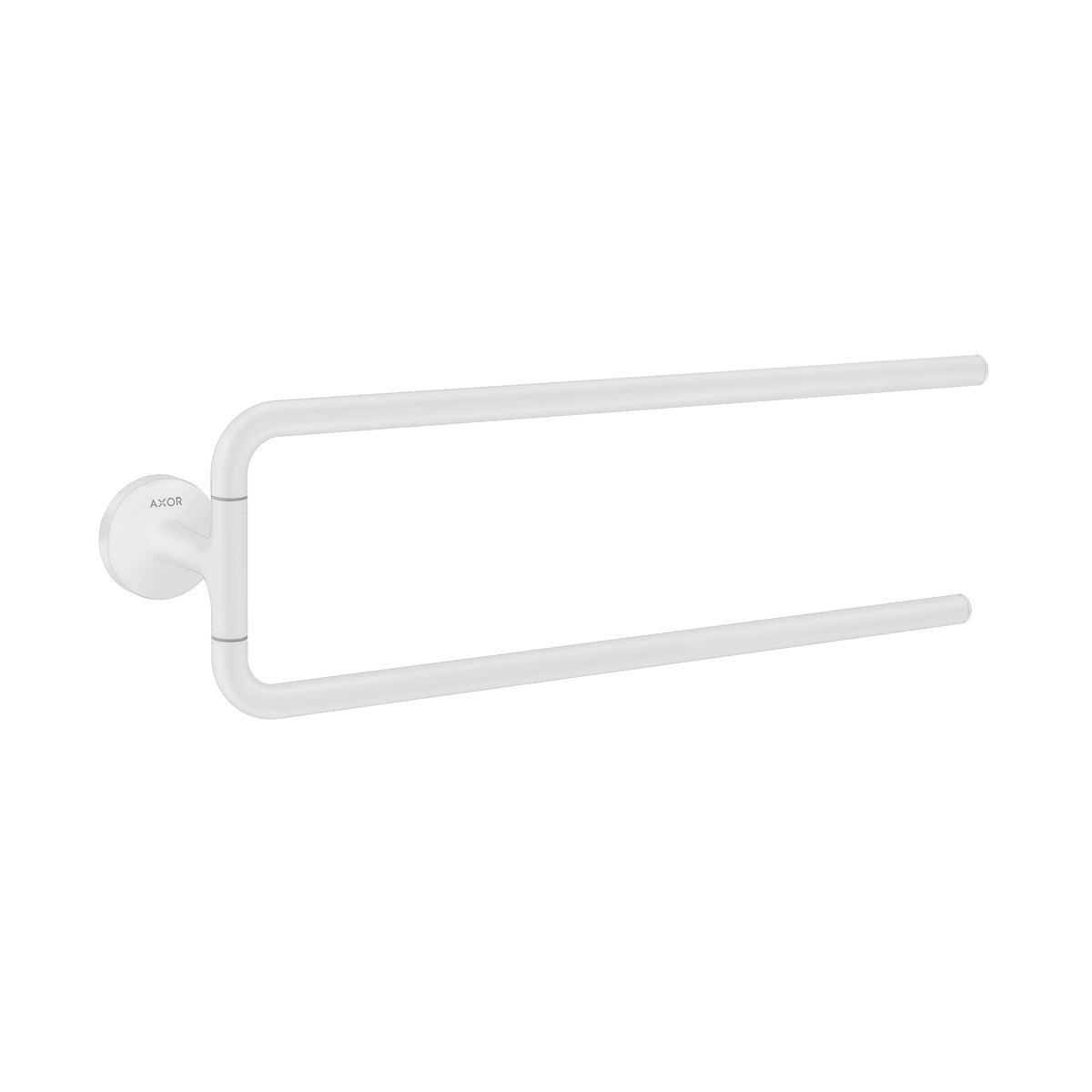 AXOR 42822700 Universal Circular Double Towel Bar, 20" - Matte White