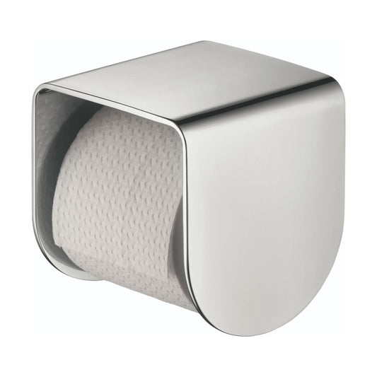 AXOR Universal SoftSquare Toilet Paper Holder in Brushed Nickel