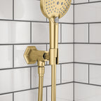 HANSGROHE 04831250 Locarno Handshower Holder with Outlet - Brushed Gold Optic