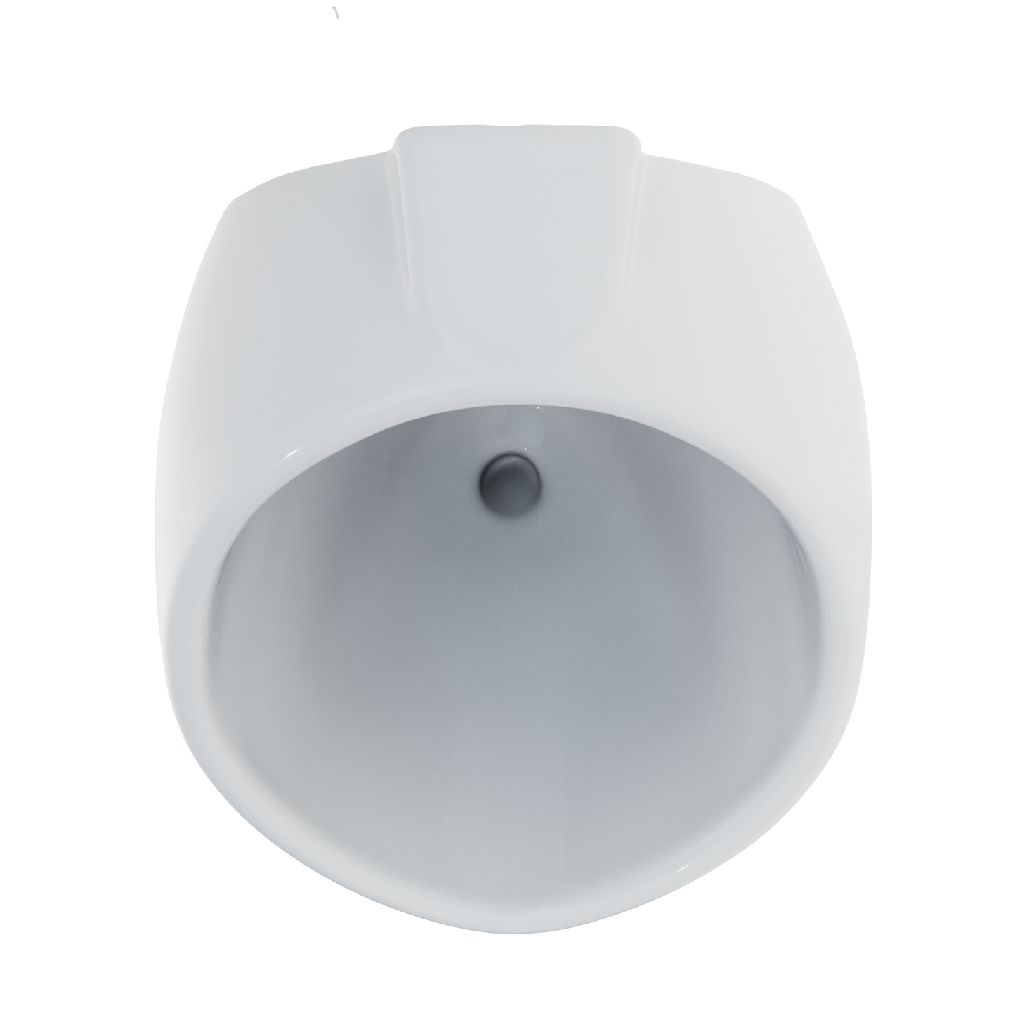 TOTO UT105UVG#01 Wall-Mount ADA Compliant 0.125 GPF Urinal with Back Spud Inlet and CEFIONTECT Glaze , Cotton White