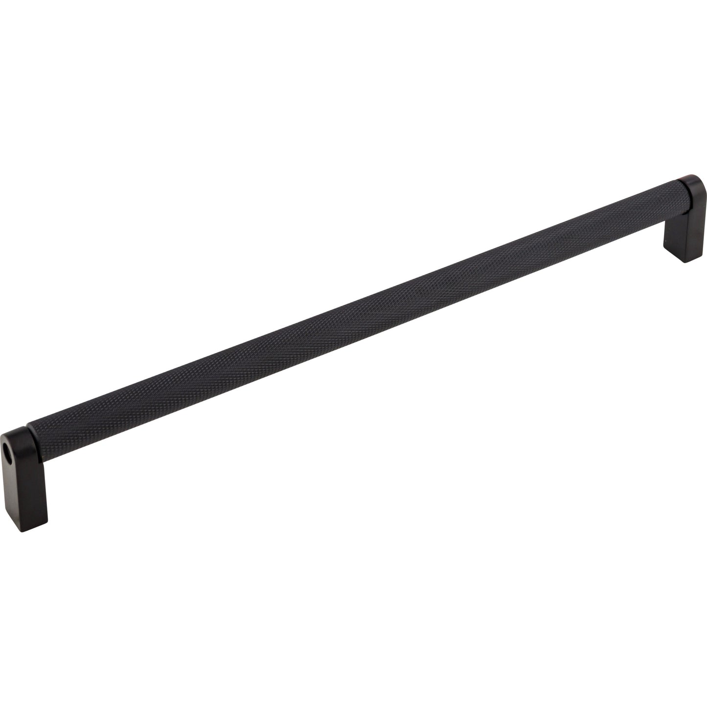 TOP KNOBS M2638 Amwell 12" Center to Center Appliance Pull - Flat Black