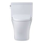 TOTO MW4424726CEFG#01 Washlet+ Nexus Two-Piece Elongated 1.28 Gpf Toilet With S7 Contemporary Bidet Seat - Cotton White