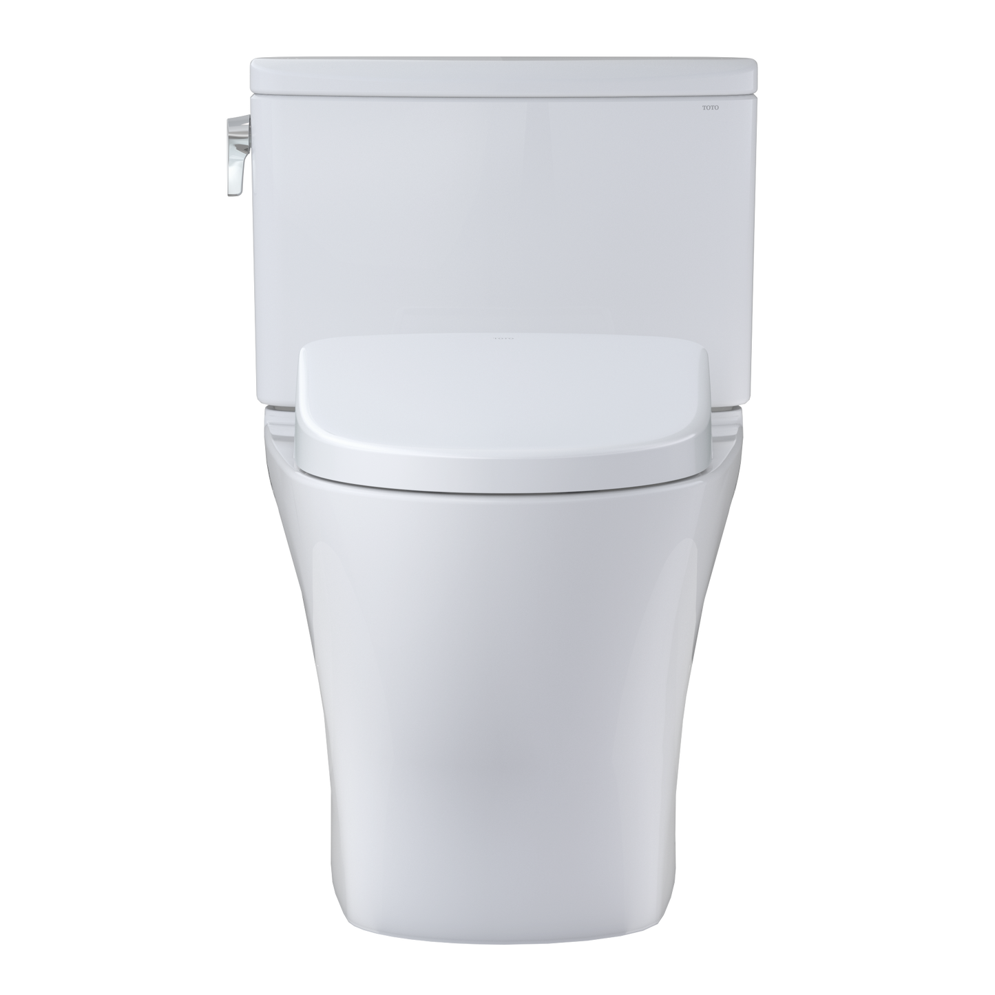 TOTO MW4424726CEFG#01 Washlet+ Nexus Two-Piece Elongated 1.28 Gpf Toilet With S7 Contemporary Bidet Seat - Cotton White