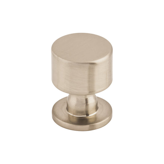 TOP KNOBS TK820BSN Lily 1" Diameter Round Knob - Brushed Satin Nickel