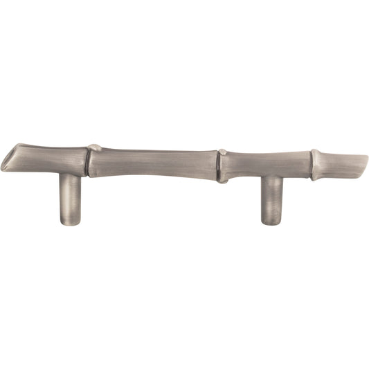 ATLAS 2231-NO Bamboo 3" Center to Center Bar Pull - Pewter