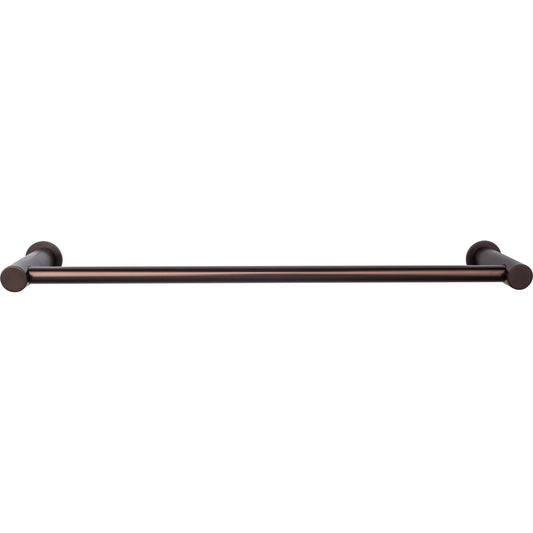 TOP KNOBS HOP10ORB TOP BATH (R) Hopewell Bath Single 31 1/2" Wall Mounted Towel Bar - Oil Rubbed Bronze