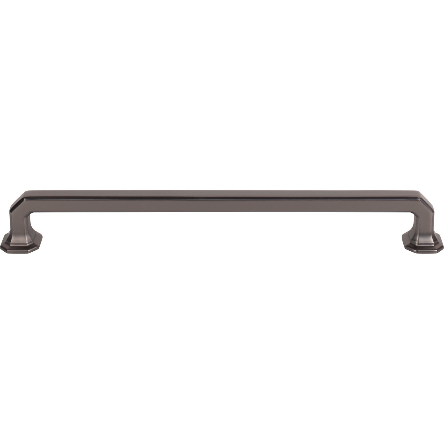 TOP KNOBS TK290AG Emerald 9" Center to Center Bar Pull - Ash Gray