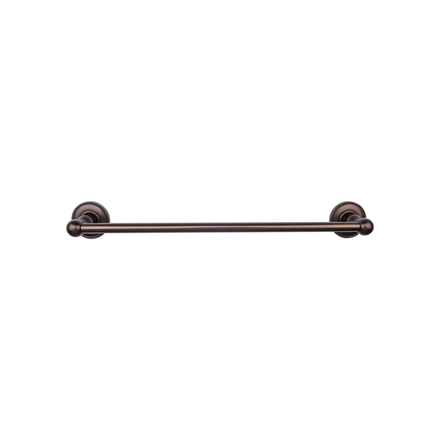 TOP KNOBS ED8ORBA TOP BATH (R) Edwardian Bath Single 26 1/2" Wall Mounted Towel Bar - Oil Rubbed Bronze