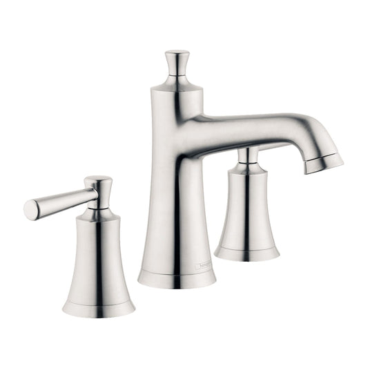HANSGROHE 04774820 Brushed Nickel Joleena Transitional Widespread Bathroom Faucet 1.2 GPM