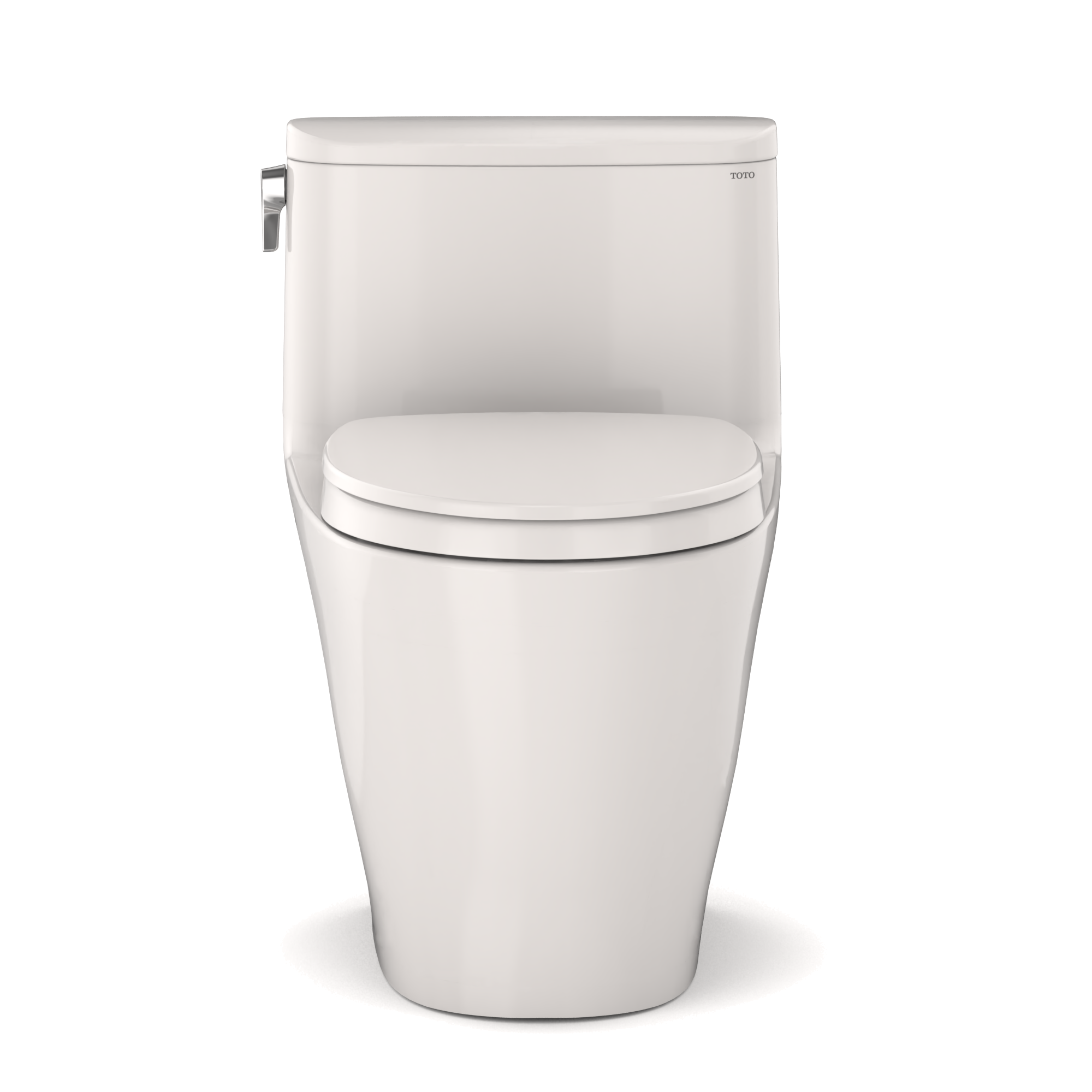 TOTO MS642124CUFG#11 Nexus 1G One-Piece Elongated 1.0 Gpf Universal Height Toilet With Cefiontect And Ss124 Softclose Seat - Colonial White