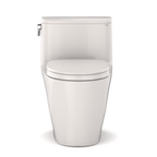 TOTO MS642124CEFG#11 Nexus One-Piece Elongated 1.28 Gpf Universal Height Toilet With Cefiontect And Ss124 Softclose Seat - Colonial White