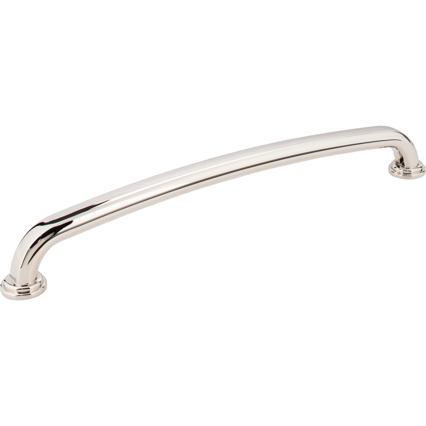 JEFFREY ALEXANDER 527-12NI Bremen 1 12" Center-to-Center Appliance Pull - Polished Nickel