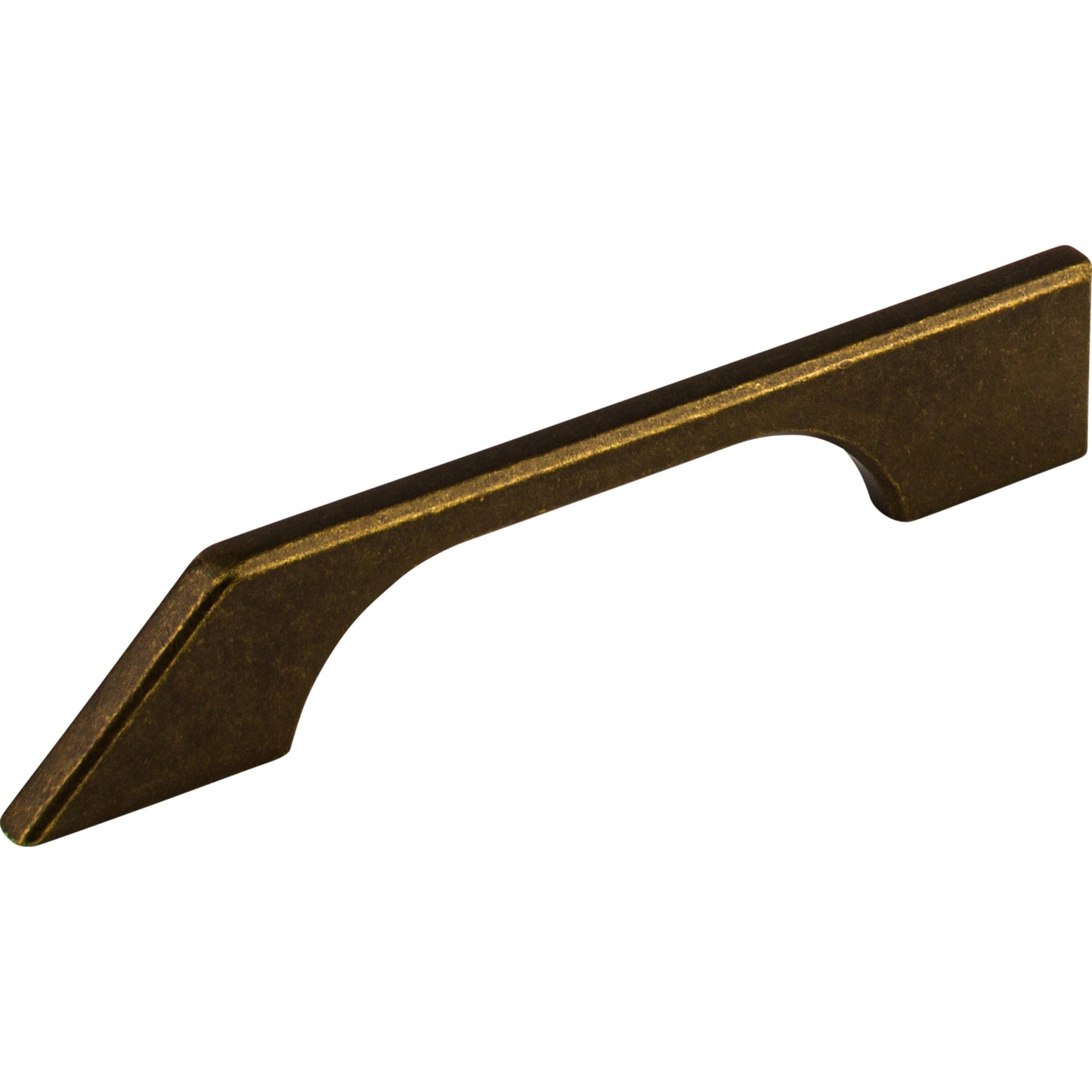 TOP KNOBS TK14GBZ Tapered 5" Center to Center Bar Pull - German Bronze