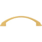 JEFFREY ALEXANDER 944-128BG Roman 128 mm Center-to-Center Arch Pull - Brushed Gold