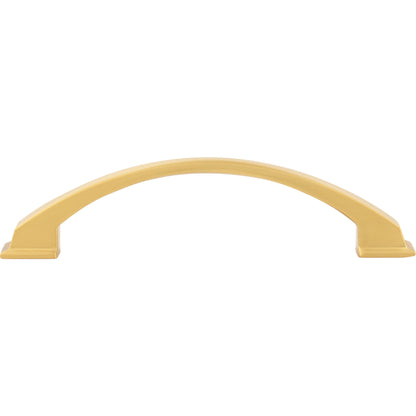 JEFFREY ALEXANDER 944-128BG Roman 128 mm Center-to-Center Arch Pull - Brushed Gold