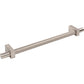 JEFFREY ALEXANDER 598-18SN Larkin Knurled Center 18" Center-to-Center Appliance Pull - Satin Nickel