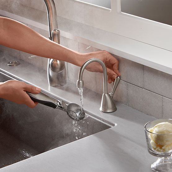 INSINKERATOR HC-VIEWSN-SS HC VIEW Satin Nickel Hot Water Dispenser-SS Tank