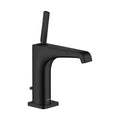 AXOR 36100671 Citterio E Single-Hole Faucet 125 with Pop-Up Drain, 1.2 GPM - Matte Black