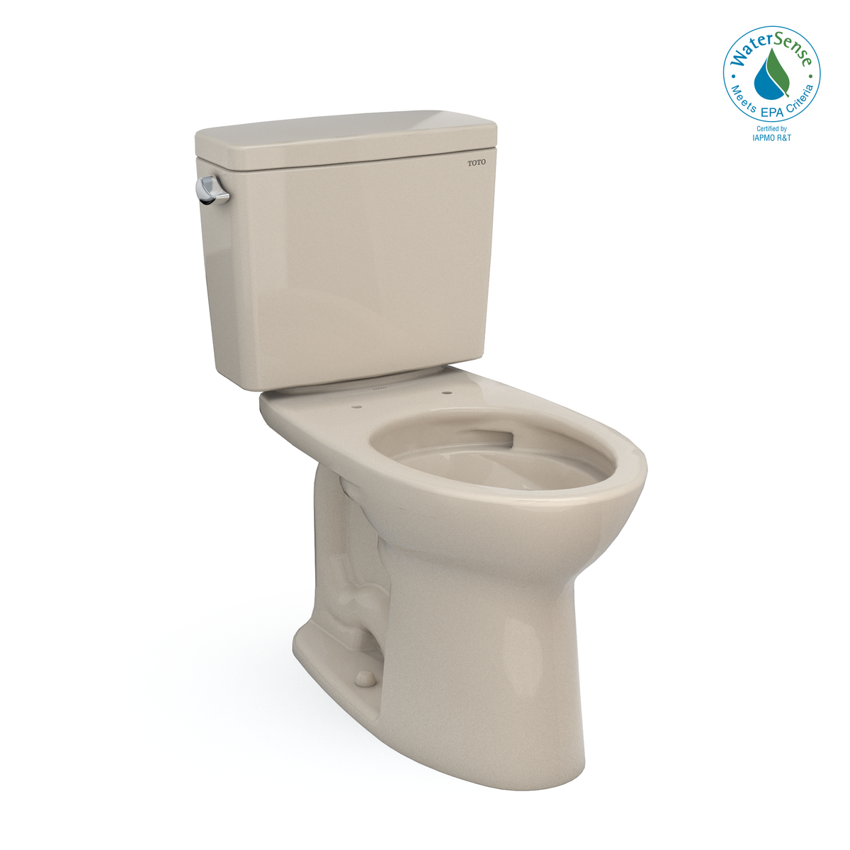 TOTO CST776CEG#03 Drake Two-Piece Elongated 1.28 Gpf Tornado Flush Toilet With Cefiontect - Bone