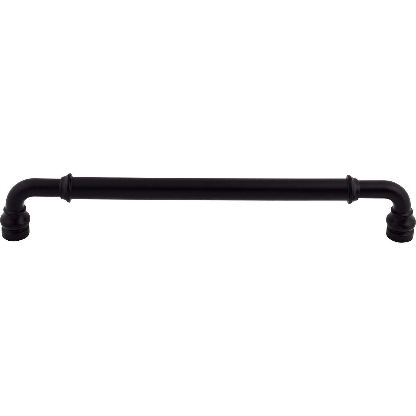 TOP KNOBS TK889BLK Brixton 12" Center to Center Appliance Pull - Flat Black