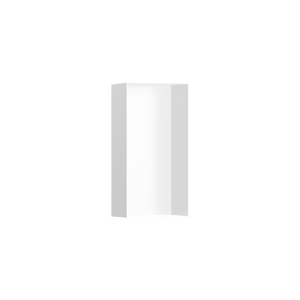 HANSGROHE 56070700 XtraStoris Minimalistic Wall Niche with Open Frame 12"x 6"x 4" - Matte White