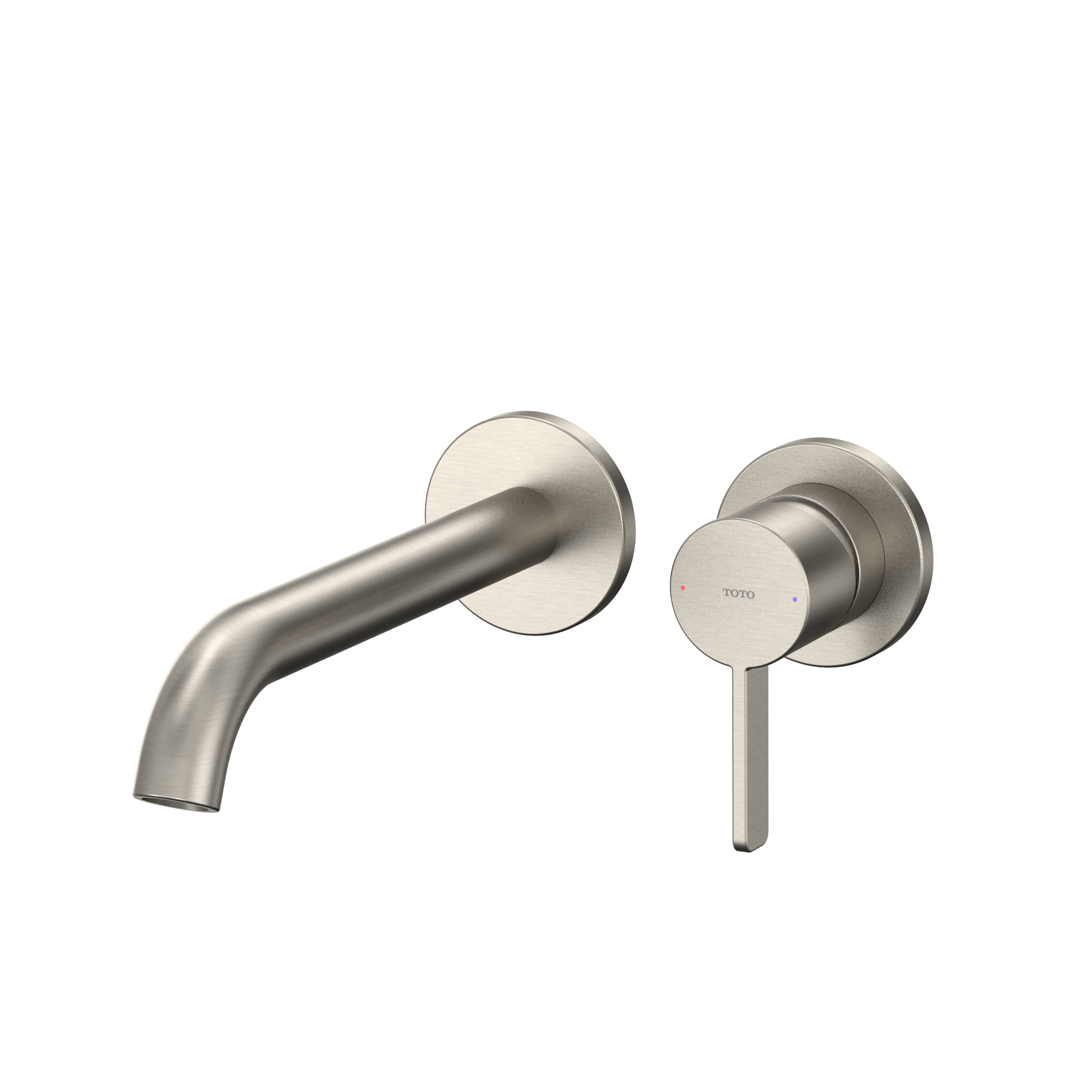 TOTO TLG11308U#BN Gf 1.2 Gpm Wall-Mount Single-Handle Long Bathroom Faucet With Comfort Glide Technology - Brushed Nickel