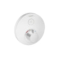 HANSGROHE 15744701 ShowerSelect S Thermostatic Trim for 1 Function, Round - Matte White