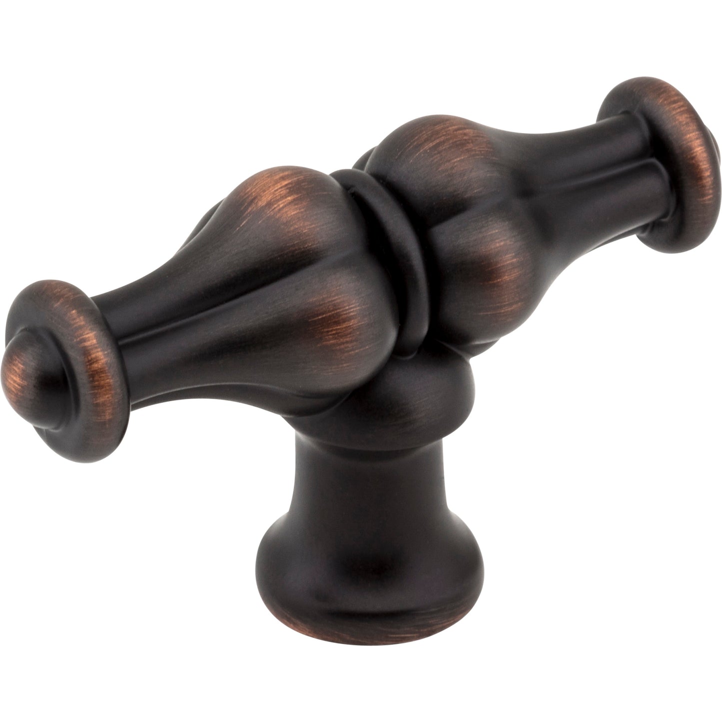 JEFFREY ALEXANDER 818L-DBAC Bella 2-1/4" Length Bar Knob , Brushed Oil Rubbed Bronze