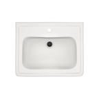 TOTO LPT532N#11 Promenade 24" X 19-1/4" Rectangular Pedestal Bathroom Sink For Single Hole Faucets - Colonial White