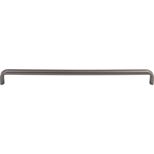 TOP KNOBS TK877AG Exeter 12" Center to Center Bar Pull - Ash Gray