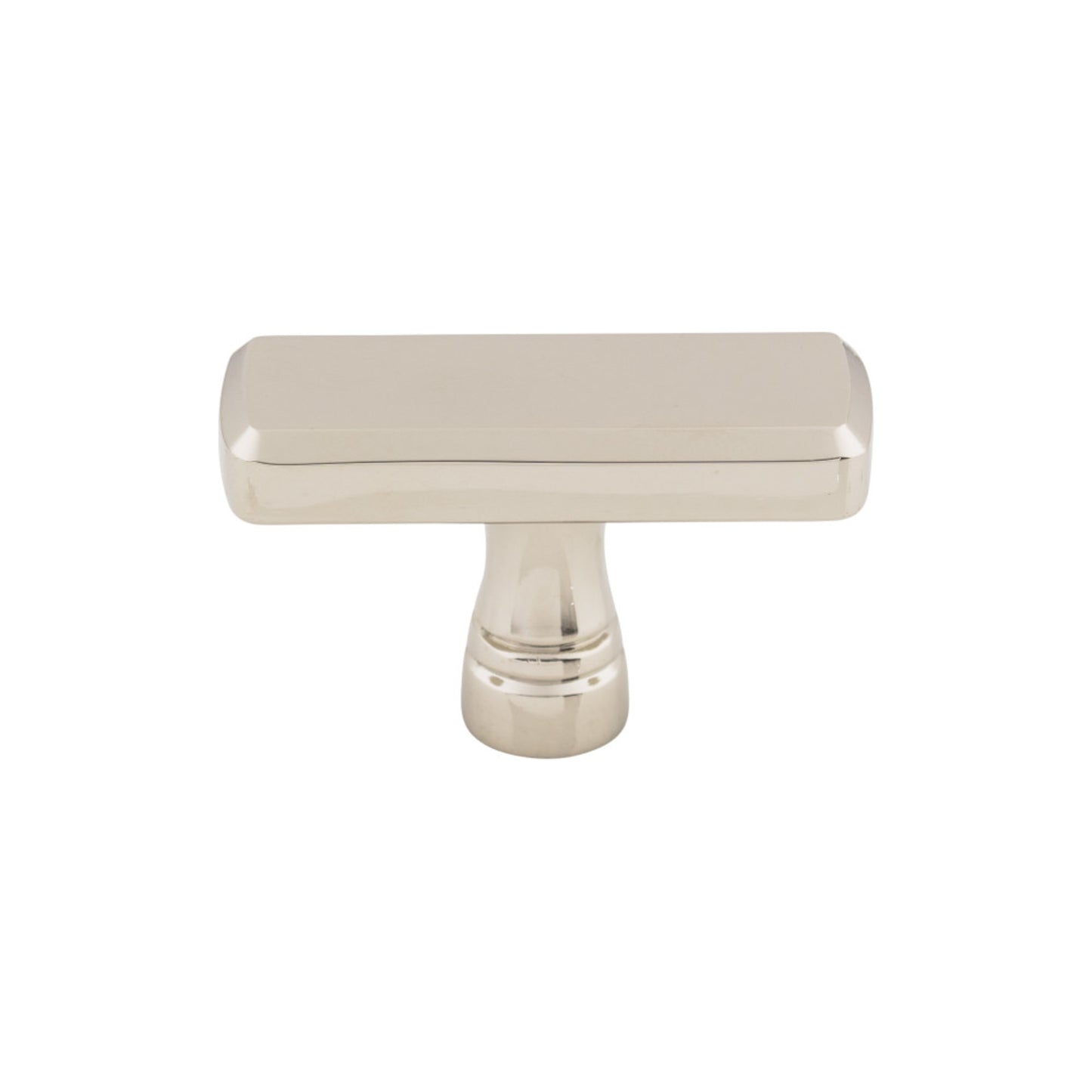 TOP KNOBS TK851PN Kingsbridge 1 7/8" Length Rectangle Knob - Polished Nickel