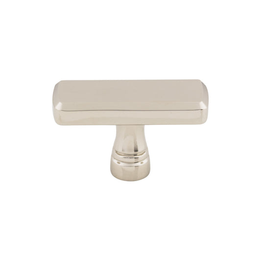 TOP KNOBS TK851PN Kingsbridge 1 7/8" Length Rectangle Knob - Polished Nickel