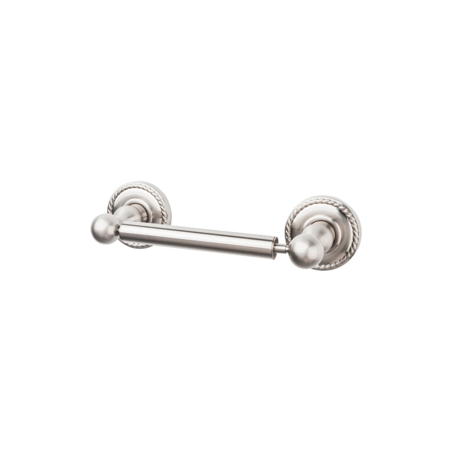 TOP KNOBS ED3BSNF TOP BATH (R) Edwardian Bath Wall Mounted Toilet Paper Holder - Brushed Satin Nickel