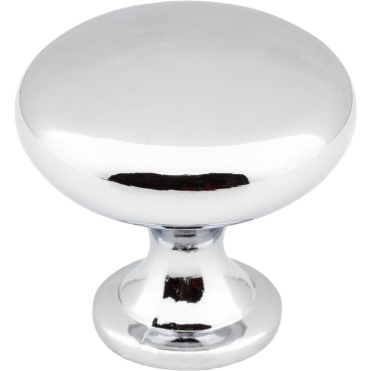 ELEMENTS 3910-PC Madison 1-3/16" Diameter Mushroom Knob - Polished Chrome