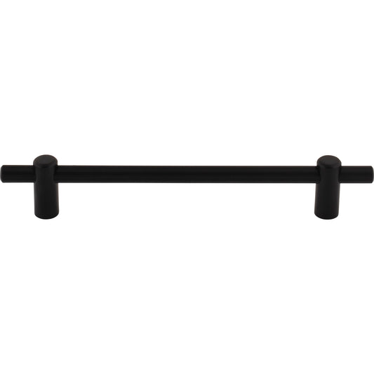 TOP KNOBS TK3254BLK Dempsey 6 5/16" Center to Center Bar Pull - Flat Black