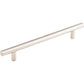 TOP KNOBS SS5 Solid Bar 6 5/16" Center to Center Bar Pull - Stainless Steel