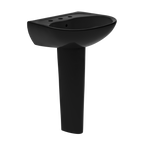 TOTO LPT241.8#51 Supreme Oval Basin Pedestal Bathroom Sink For 8 Inch Center Faucets - Ebony
