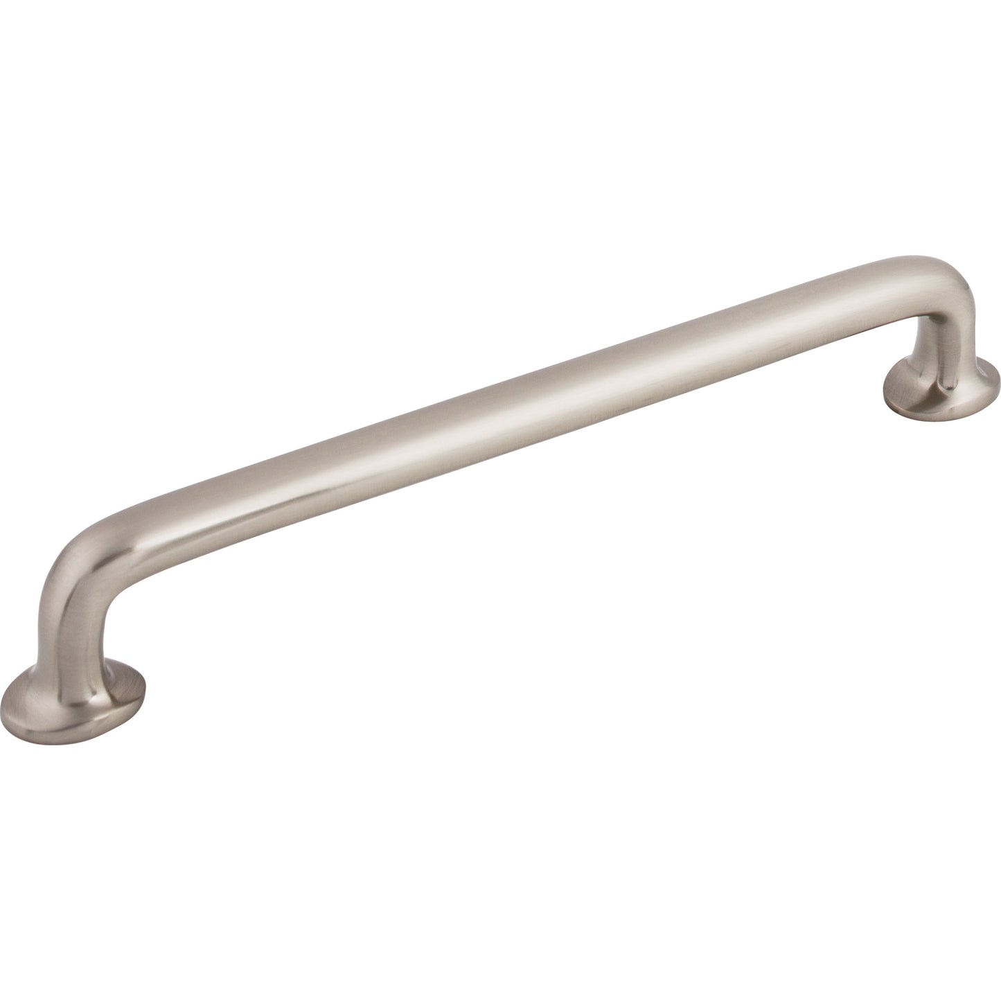 TOP KNOBS M1993 Aspen II Rounded 9" Center to Center Bar Pull - Brushed Satin Nickel