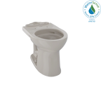 TOTO C453CUFG#03 Drake Ii Universal Height Round Toilet Bowl With Cefiontect - Bone