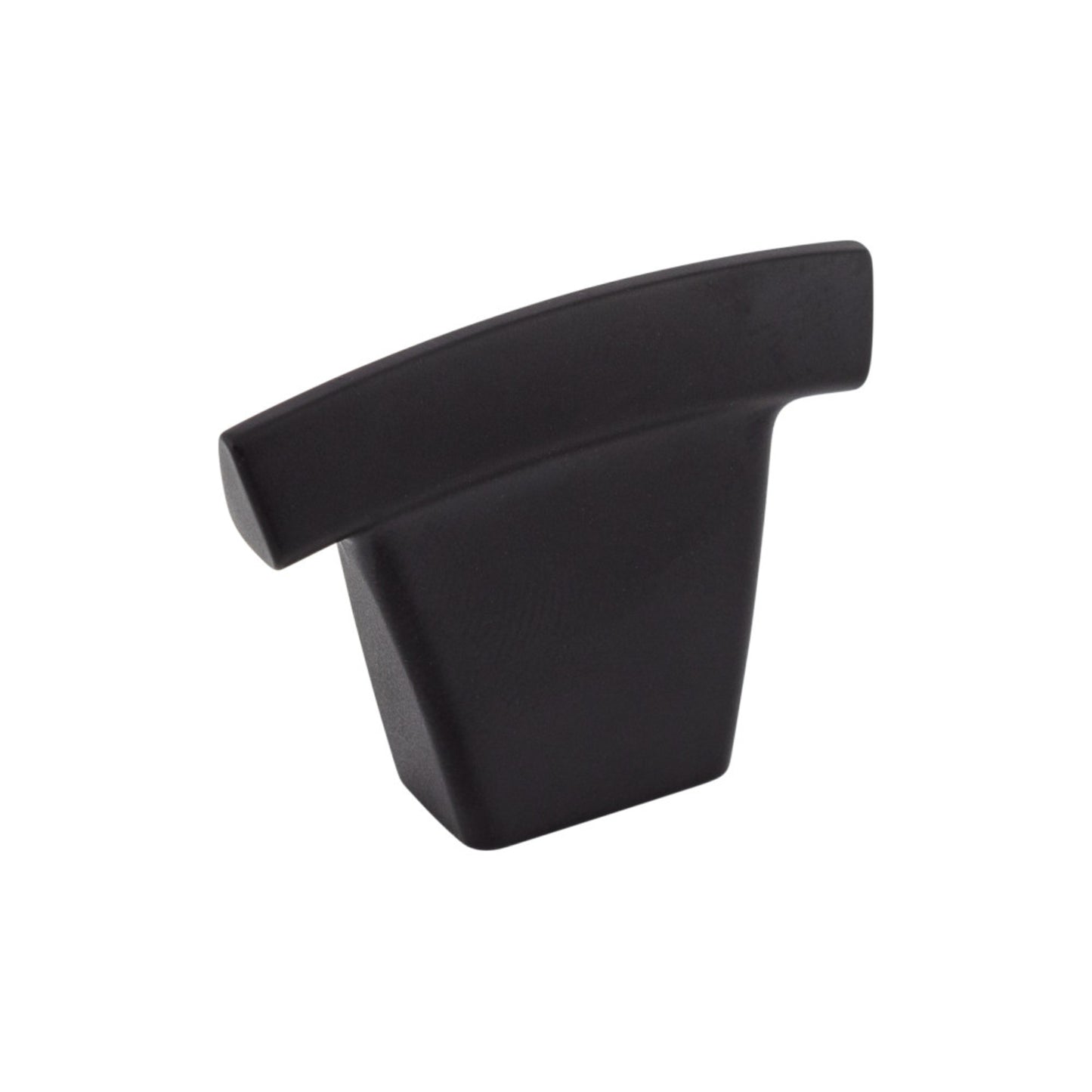 TOP KNOBS TK1BLK Arched 1 1/2" Length Bar Knob - Flat Black